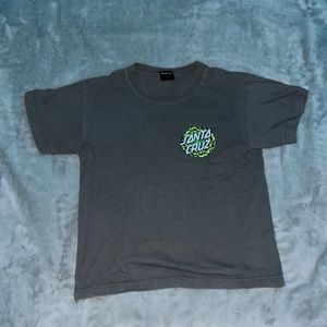 Gray And Green Santa Cruz Tee